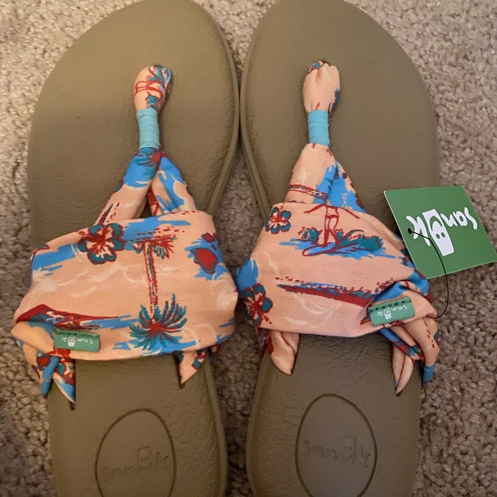Sanuk Yoga Sling Tropical Sandal